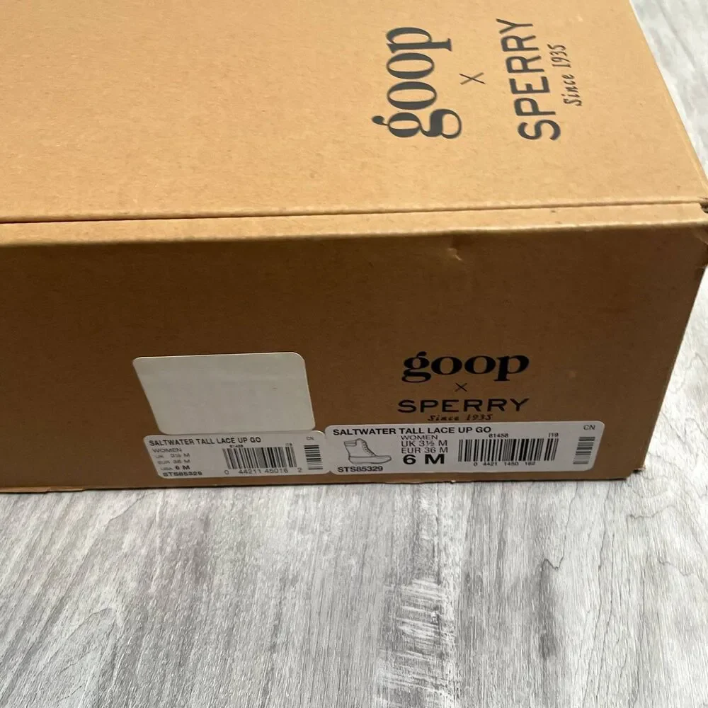 Sperry Goop Saltwater Lace Up Boots